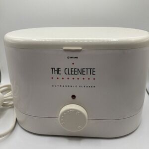 The Cleenette Ultrasonic Cleaner Jewelry Dentures Eyeglasses